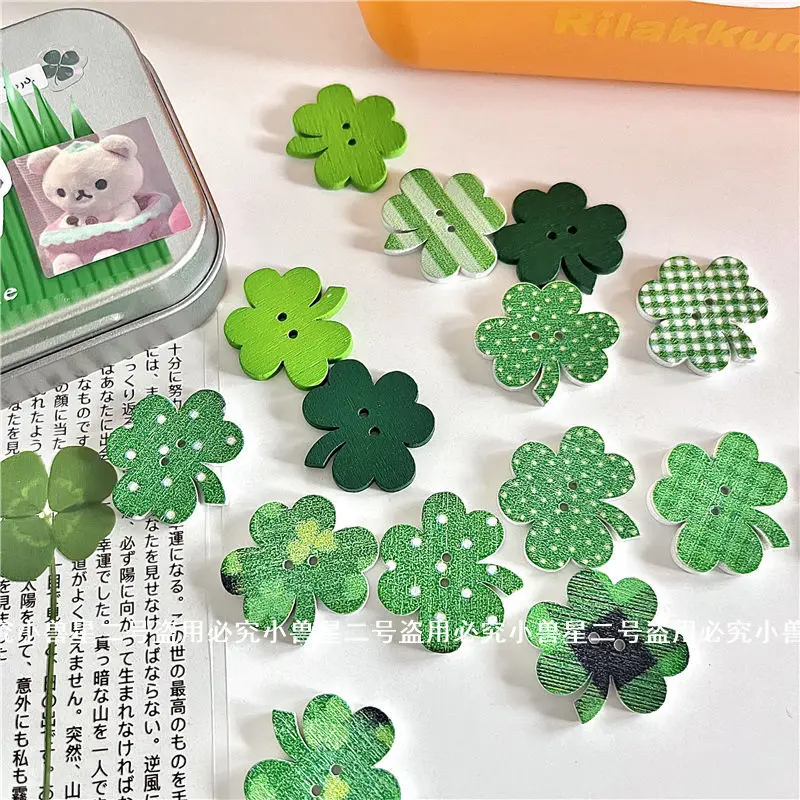 50Pcs Japanese Retro Early Sty - Red Clover Flower ulasan dan harga