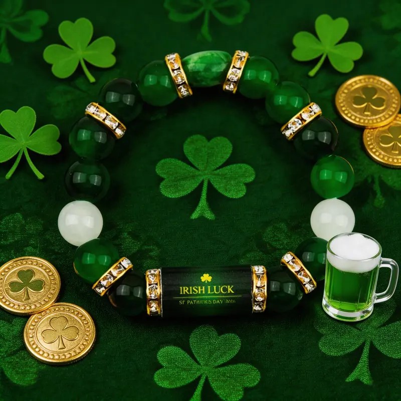 Irish Luck St. Patrick's Day G - Red Clover Flower ulasan dan harga