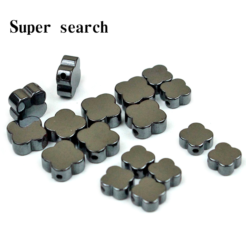 Clover Black Hematite Stone Fl - Red Clover Flower ulasan dan harga
