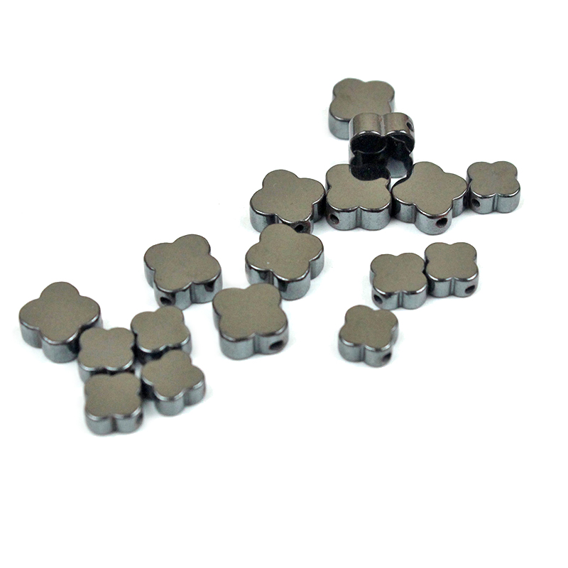 Clover Black Hematite Stone Fl - Red Clover Flower ulasan dan harga