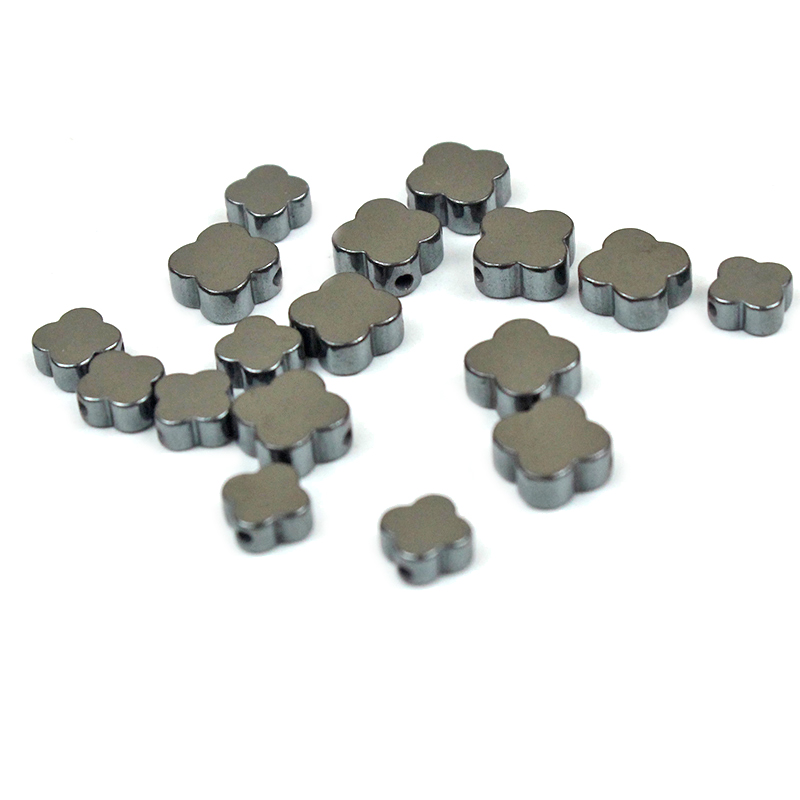 Clover Black Hematite Stone Fl - Red Clover Flower ulasan dan harga
