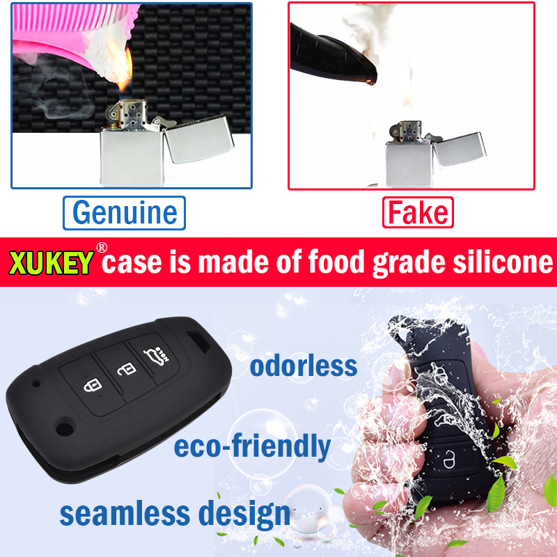 3 Button Flip Remote Smart Key - Wellness X ulasan dan harga
